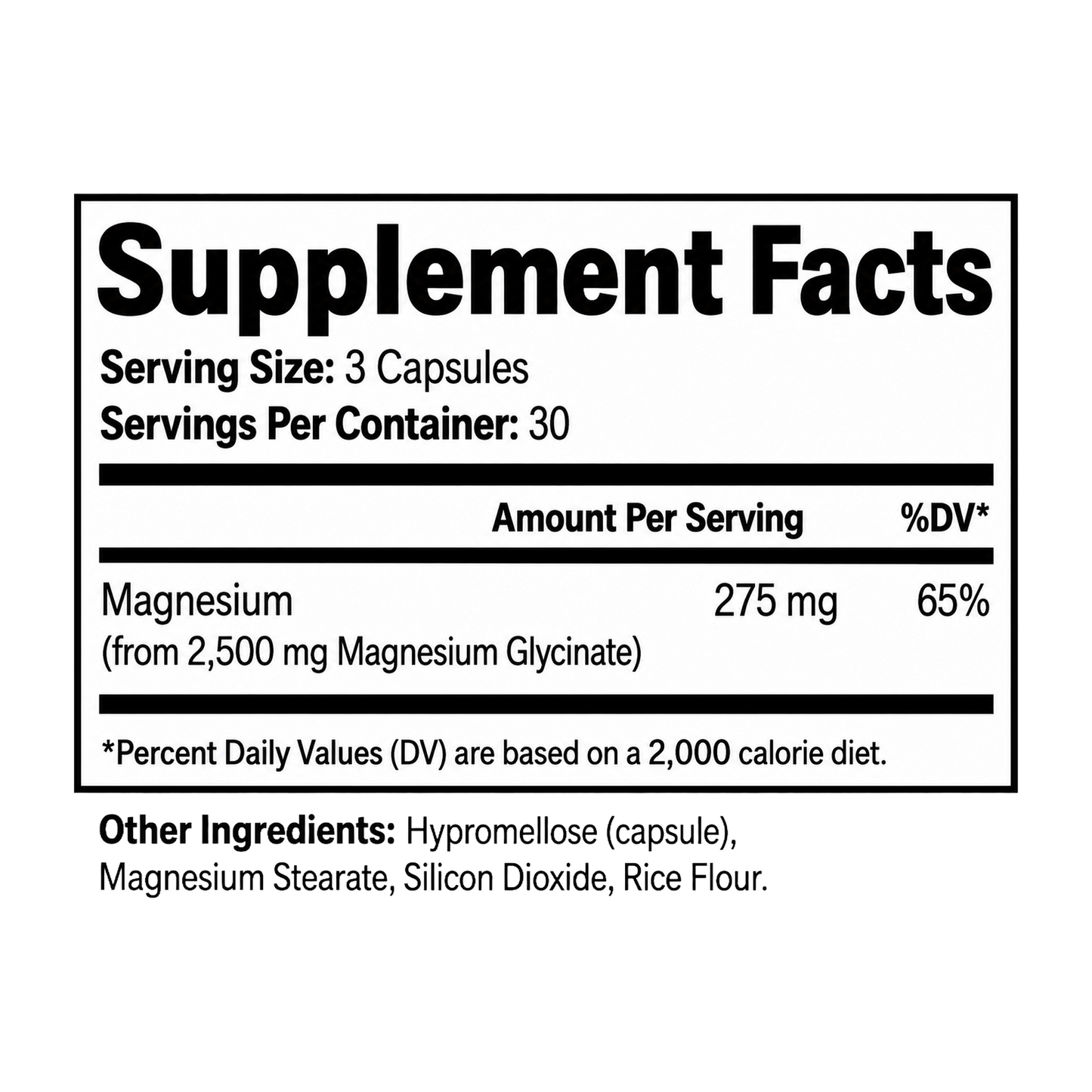 Essentials Magnesium Glycinate